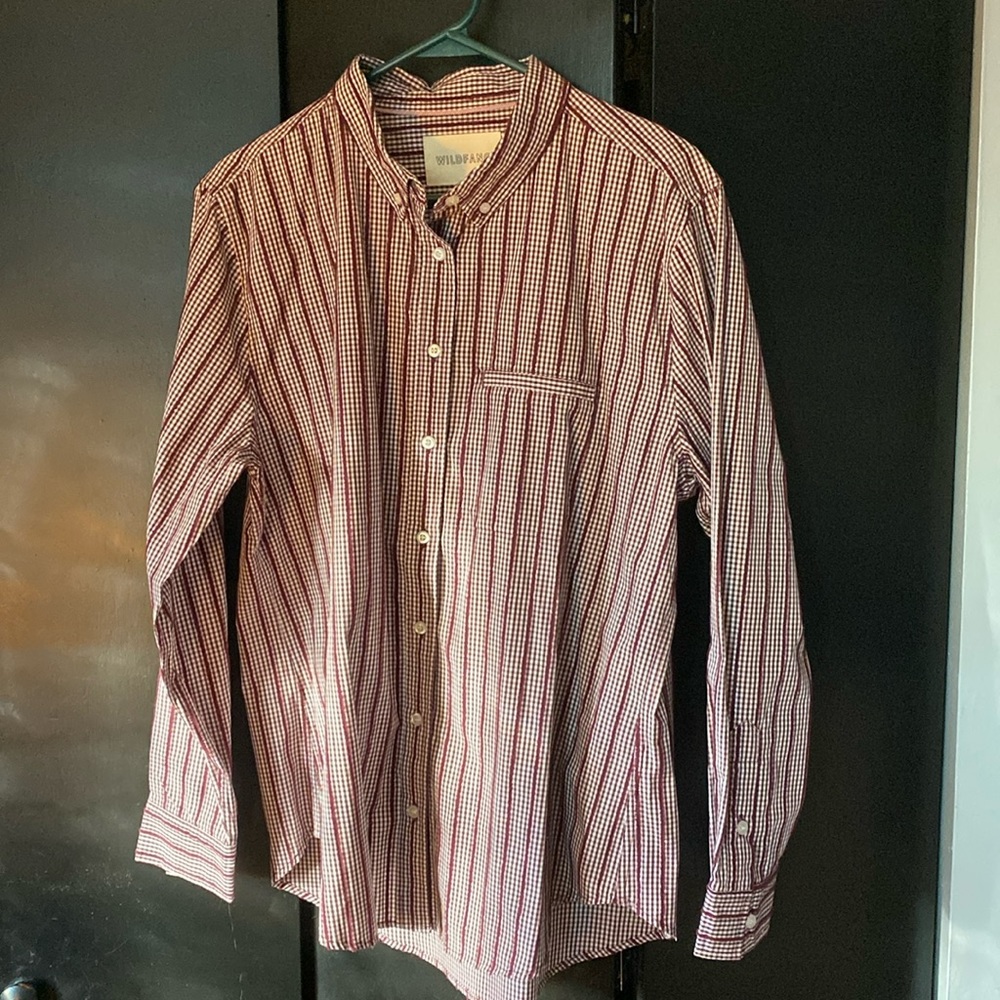 Wildfang Essential Long Sleeve Oxford Button Up